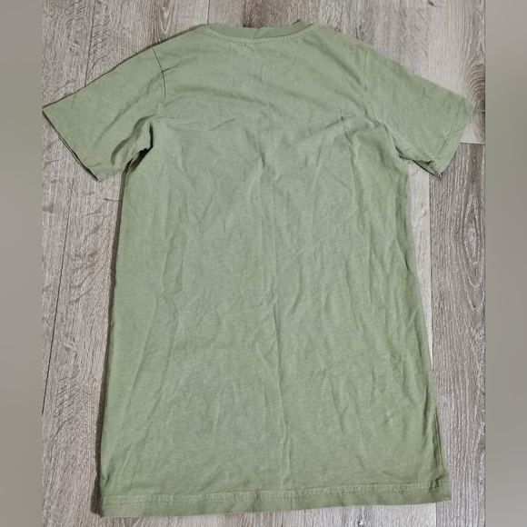 Green Everlane T-shirt Dress Size XS - Picture 5 of 7